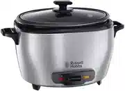Russell Hobbs Arrocera Maxicook, Capacidad 5 litros,1000 W,Bandeja para Cocinar al Vapor, Función Mantener el Calor,Recipiente Antiadherente