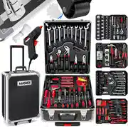 Mejor oferta MASKO - Maletín de Herramientas de 969 piezas, Caja-Carro de Herramientas